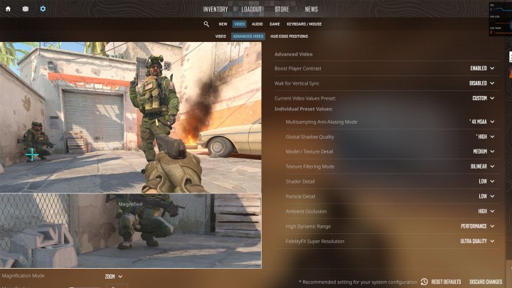 Counter-Strike 2 teve ligeiro aumento no FPS em todos os mapas com